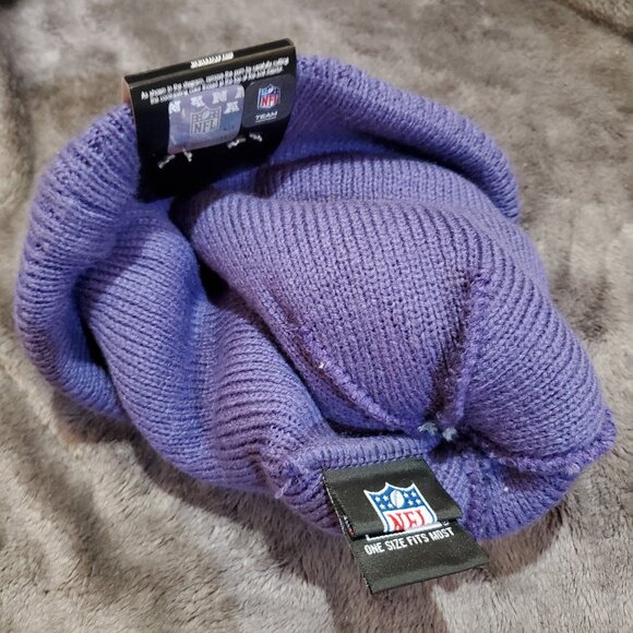 New Era Baltimore Ravens Warm Beanie Toque Unisex Men’s Women’s NWT - Picture 4 of 5